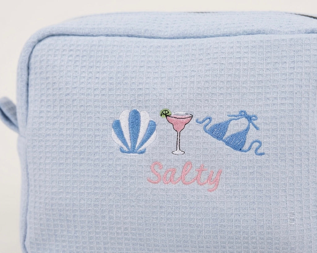 The Weekender Pouch - "SALTY"