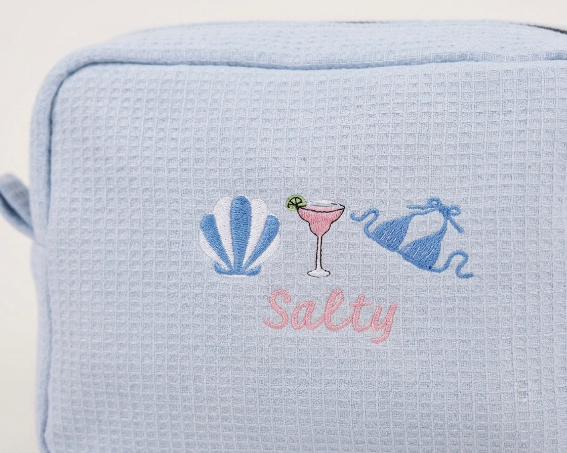The Weekender Pouch - "SALTY"