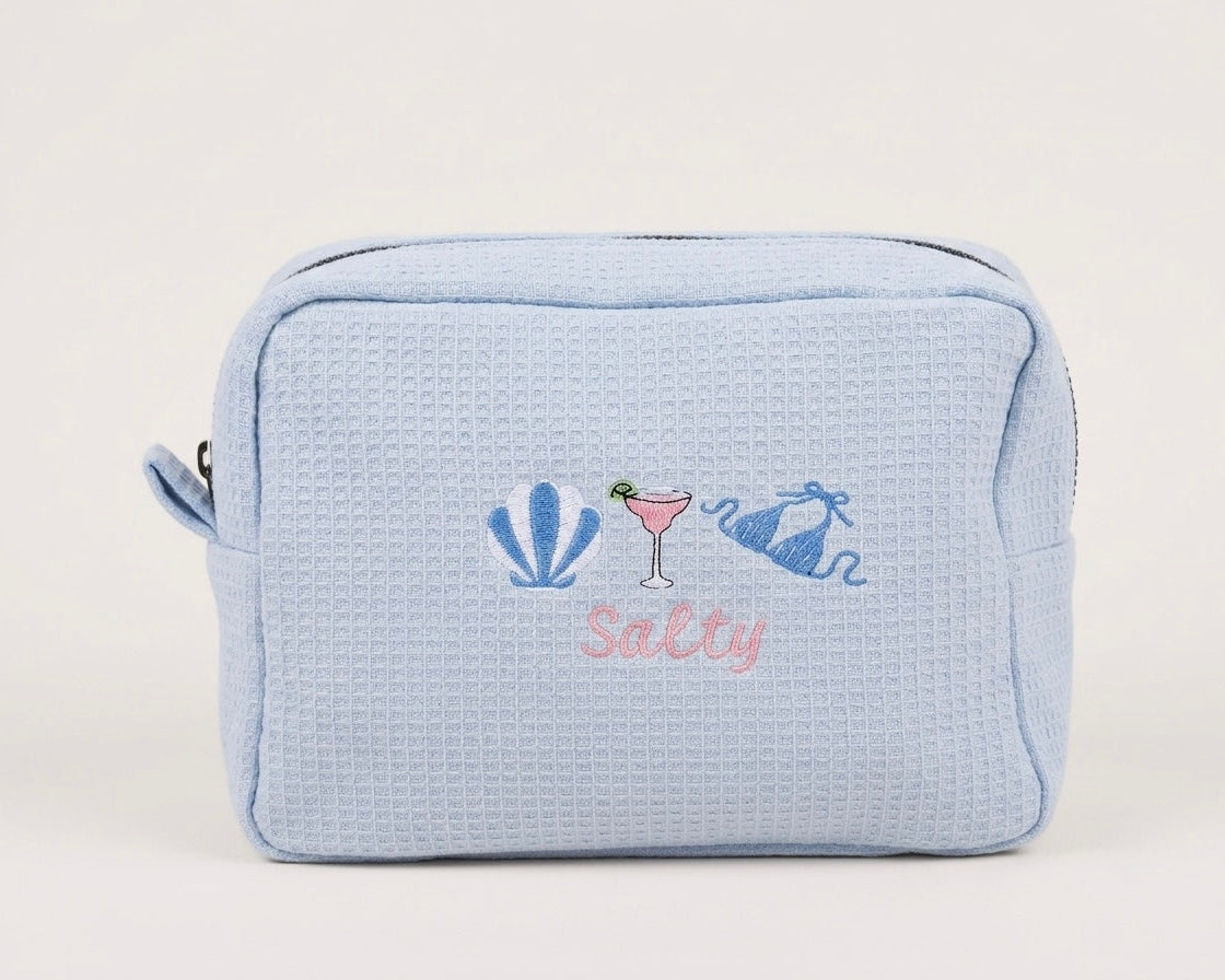 The Weekender Pouch - "SALTY"