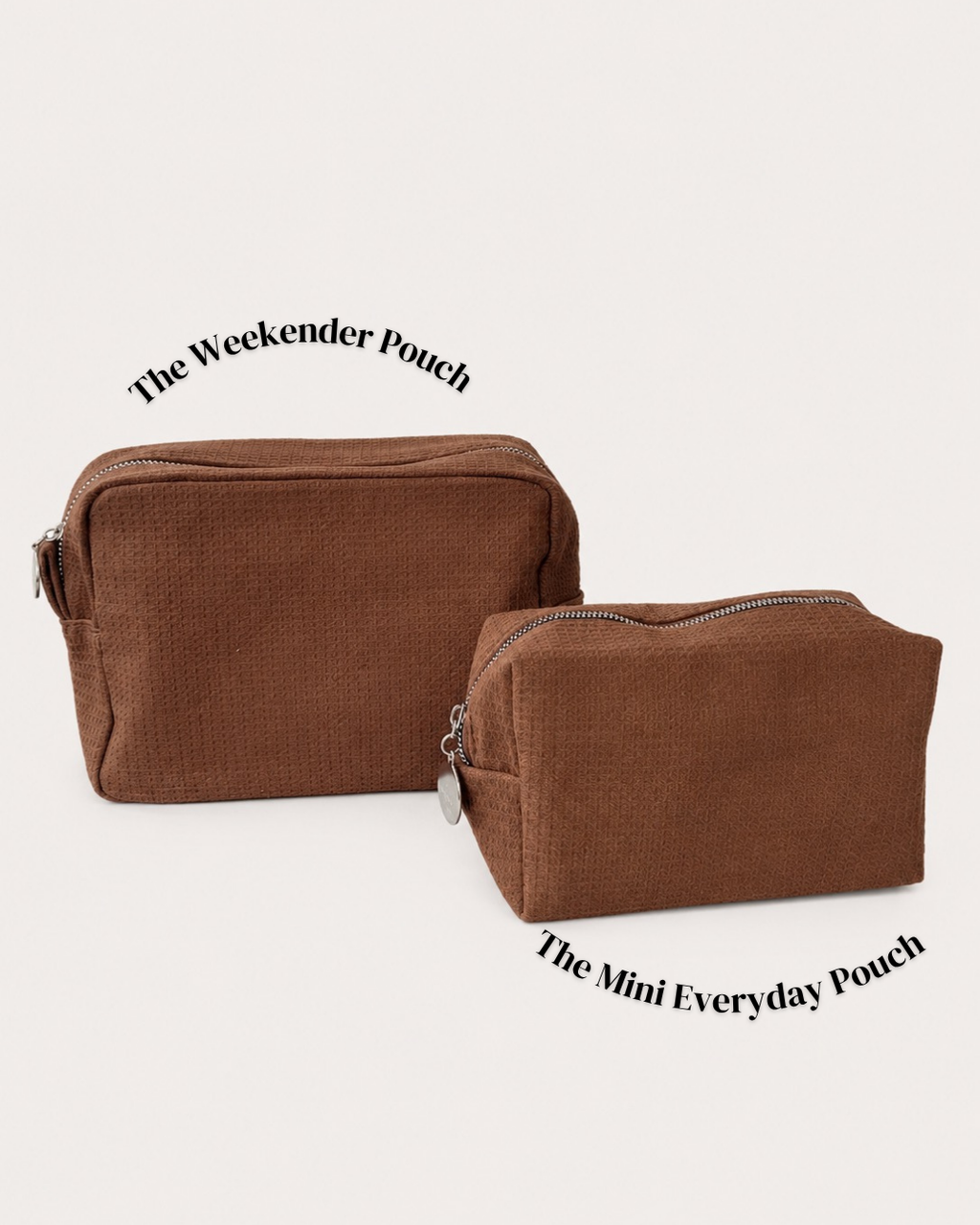 The Weekender Pouch - Brown