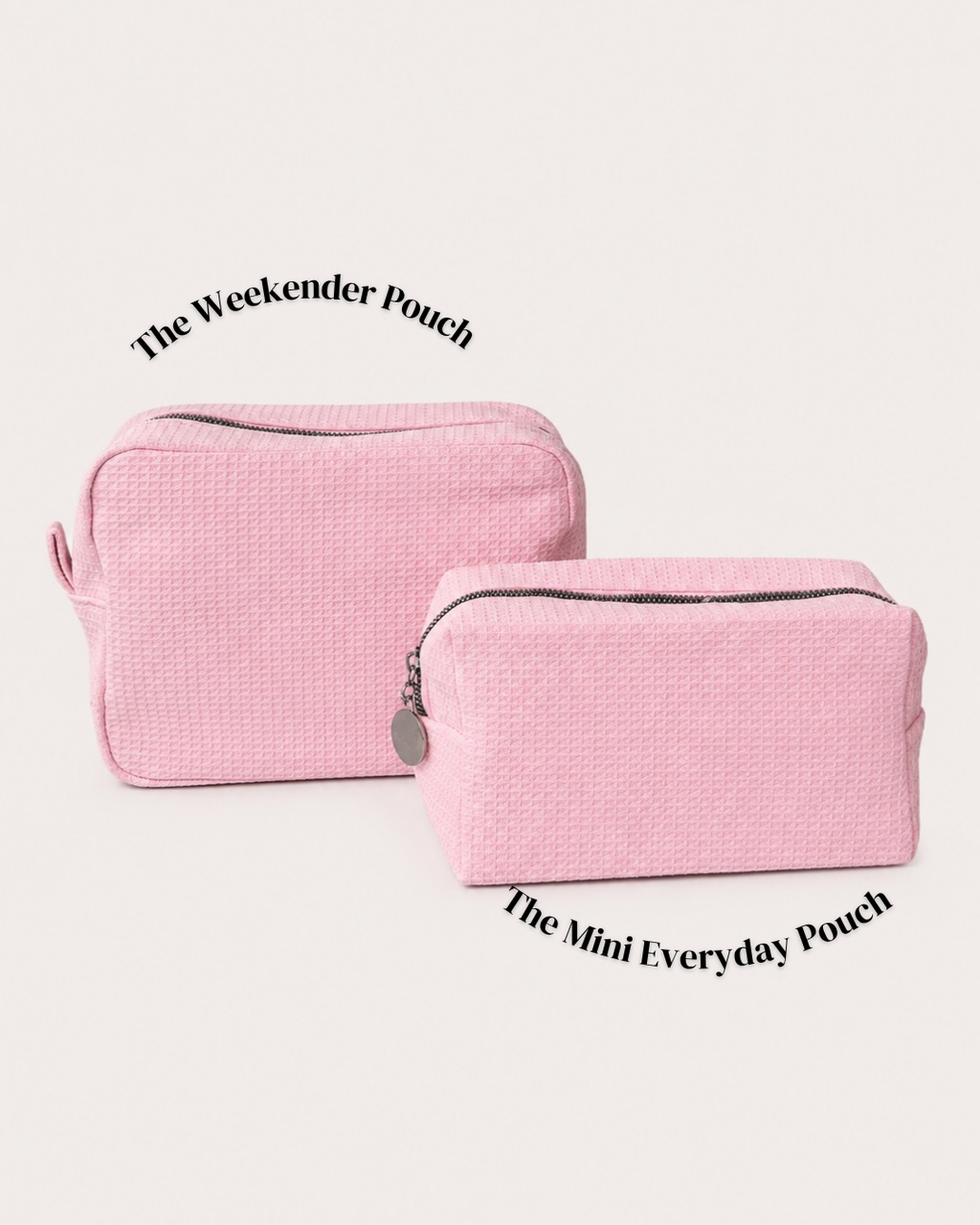 The Weekender Pouch - Soft Pink