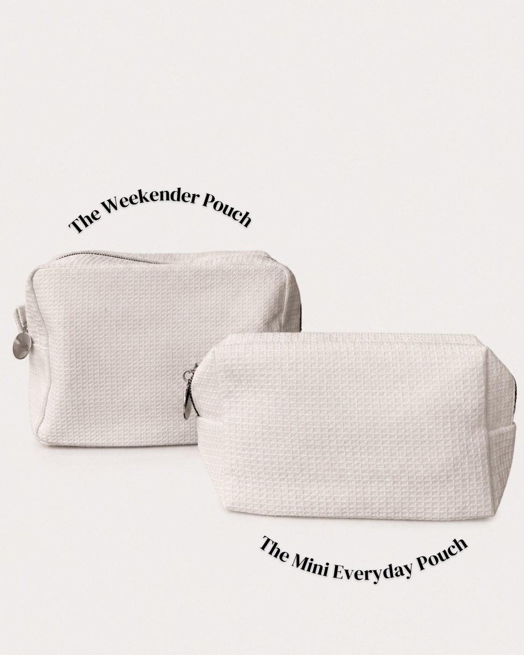 The Weekender Pouch - White